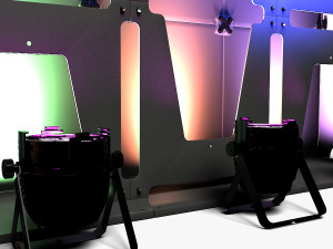 Stage Decor 30 - Modular Wall Column Modello 3D
