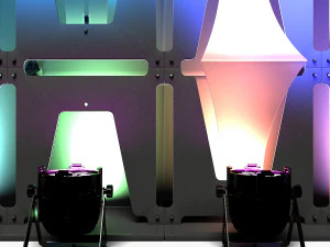 Stage Decor 31 - Modular Wall Column 3D Model