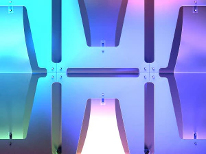 Stage Decor 31 - Modular Wall Column 3D Model