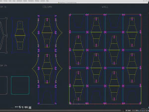 Stage Decor 31 - Modular Wall Column 3D Model