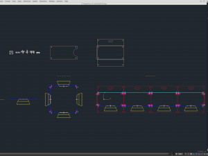 Stage Decor 32 - Modular Wall Column 3D मॉडल