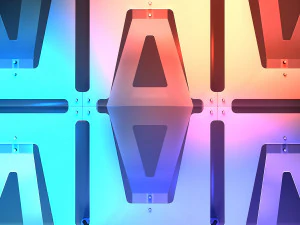 Stage Decor 33 - Modular Wall Column 3D Model