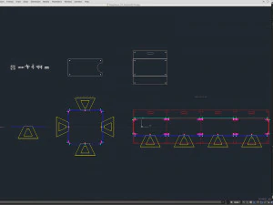 Stage Decor 33 - Modular Wall Column 3D Model