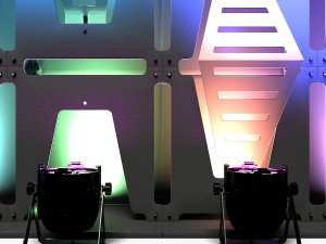 Stage Decor 34 - Modular Wall Column 3D Model