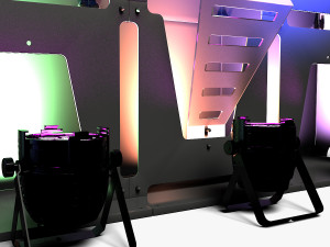 Stage Decor 34 - Modular Wall Column 3D Model