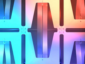 Stage Decor 36 - Modular Wall Column 3D Model