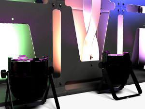 Stage Decor 36 - Modular Wall Column 3D मॉडल