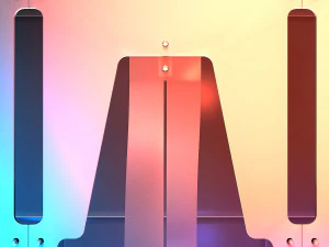 Stage Decor 36 - Modular Wall Column 3D Model