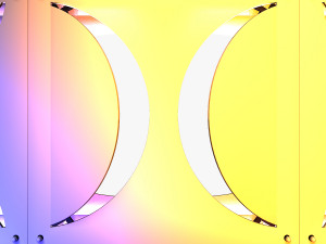 Stage Decor Collection 02 - Modular Wall Column 9 PCS 3D मॉडल