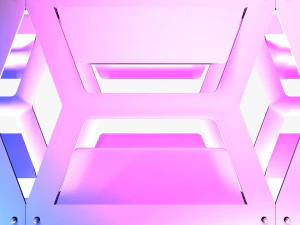 Stage Decor Collection 03 - Modular Wall Column 9 PCS 3D Model