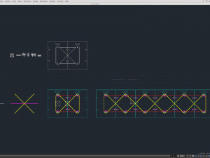 Stage Decor Collection 03 - Modular Wall Column 9 PCS 3D 模型