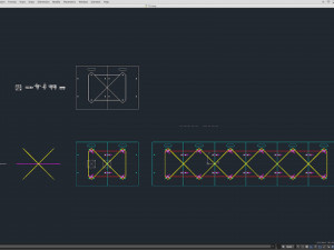 Stage Decor Collection 03 - Modular Wall Column 9 PCS 3D 模型