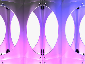 Stage Decor Collection 00 - Modular Wall Column 36 PCS 3D Model