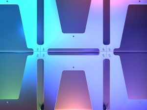 Stage Decor Collection 00 - Modular Wall Column 36 PCS 3D Model