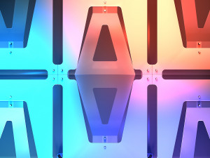 Stage Decor Collection 00 - Modular Wall Column 36 PCS 3D Model