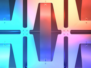 Stage Decor Collection 00 - Modular Wall Column 36 PCS 3D Model