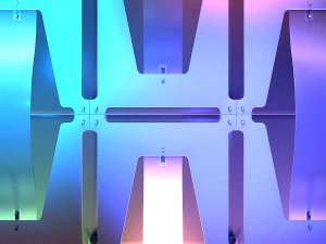 Stage Decor Collection 00 - Modular Wall Column 36 PCS 3D Model