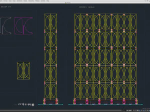 Stage Decor Collection 00 - Modular Wall Column 36 PCS 3D Model