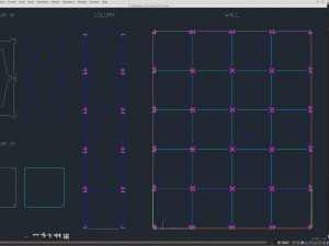 Stage Decor Collection 00 - Modular Wall Column 36 PCS 3D Model