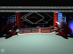 news studio 006 3D Model