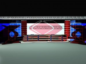news studio 006 3D 模型