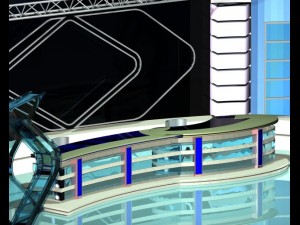 news studio 006 3D 模型