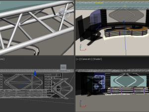 news studio 006 3D 模型