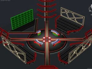 cuestionario de televisi&oacute;n 007 Modelo 3D