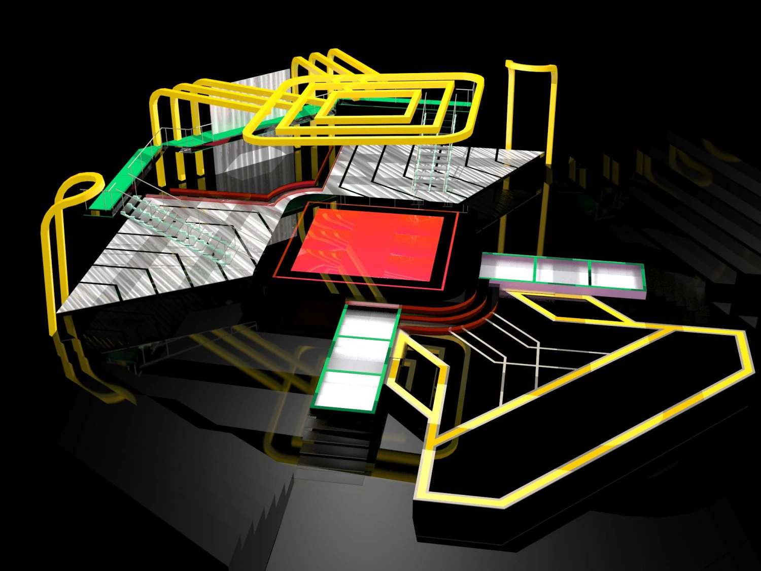 music entertainment 010 3D Model .c4d .max .obj .3ds .fbx .stl .blend