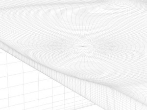 ripples bench designed by toyo ito 3D Model
