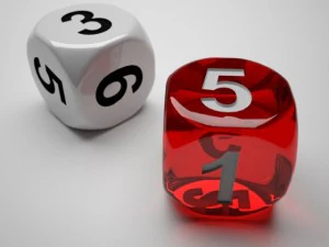 role playing dice  complete set  3d print ready 3D Model