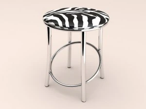 주방 의자 1 3D 모델