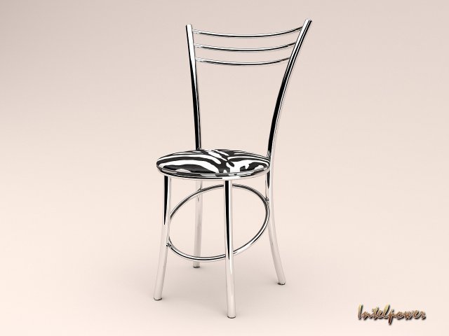 chair for kitchen 2 3D 모델 .c4d .max .obj .3ds .fbx .stl .blend