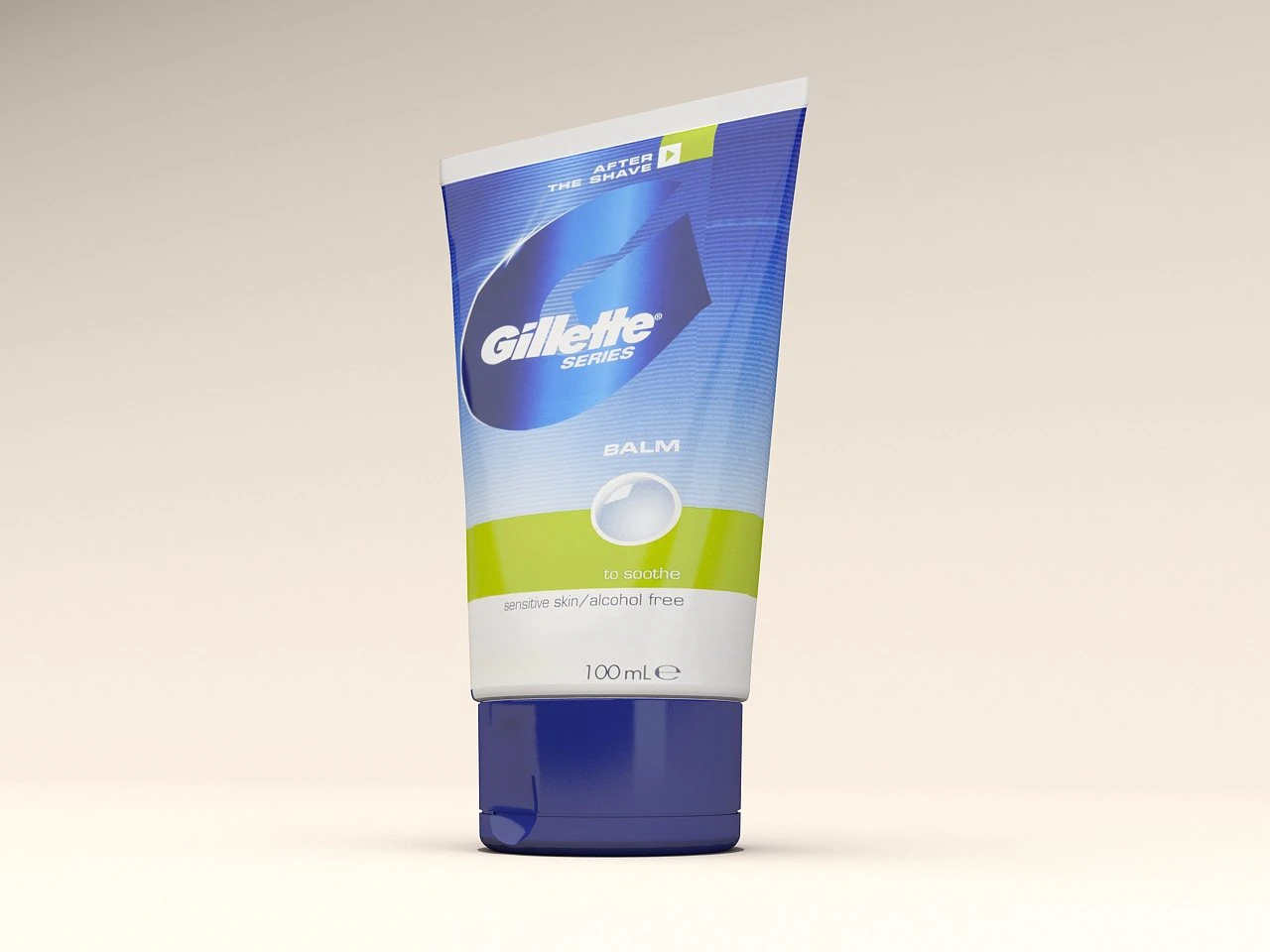 balm gillette 3D Model .c4d .max .obj .3ds .fbx .stl .blend