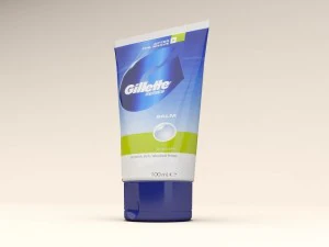 gillette b&aacute;lsamo Modelo 3D