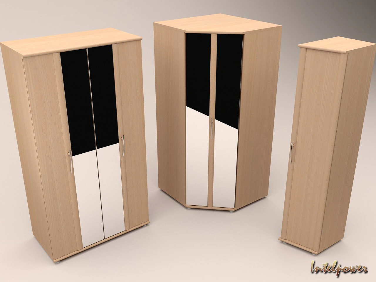 armoire Modèle 3D .c4d .max .obj .3ds .fbx .stl .blend 