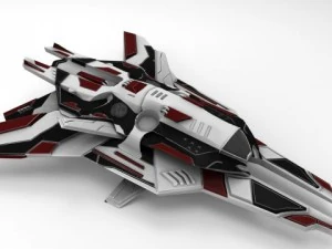 space ship 3D Model