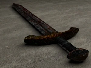 &eacute;p&eacute;e viking Modèle 3D