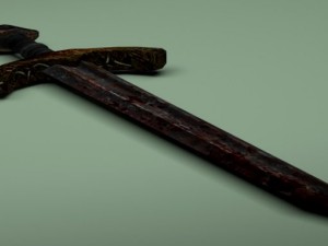 viking sword Modelo 3D