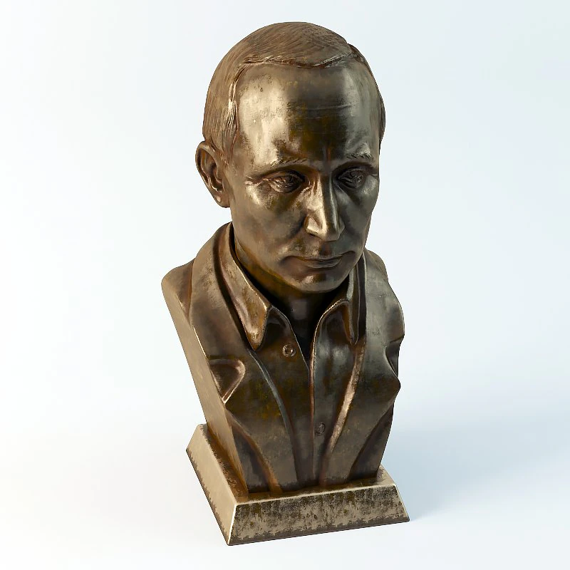 putin 3D Model .c4d .max .obj .3ds .fbx .stl .blend 