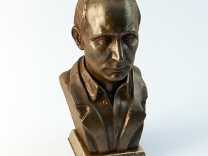 putin Modello 3D