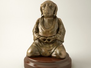 buddha dog Modello 3D