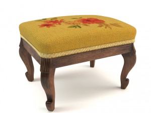 antique vintage franch chair 3D मॉडल