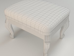 antique vintage franch chair 3D मॉडल