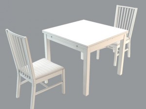 ikea bursta nornes 3D Модель