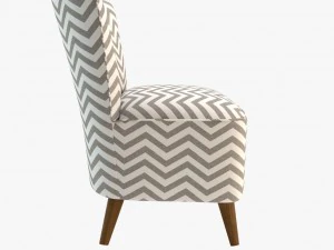 cadeira ziguezague Modelo 3D