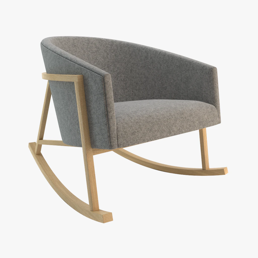 ryder rocking chair 3D Model .c4d .max .obj .3ds .fbx .stl .blend 