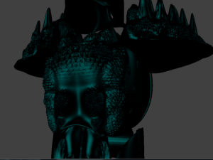 black armor 3D Model