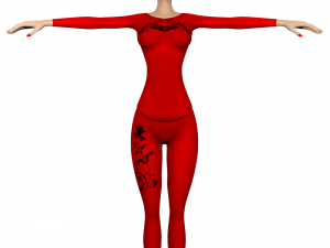 irene toon girl 3D Model