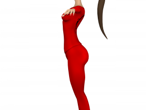 irene toon girl 3D Model